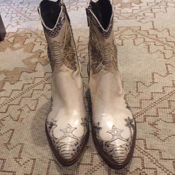 Free People Shoes - Free people Jo Ghost cowboy boots